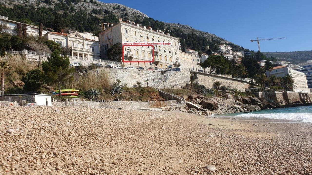 Luxury Seafront Apartment Banje Dubrovnik Kültér fotó